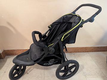 passeggino da trekking Hauk a tre ruote