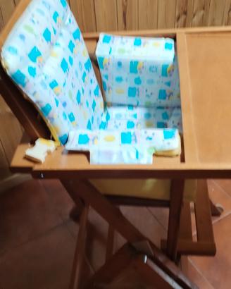 Seggiolone vintage di foppapedretti , 2 in 1