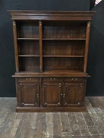 Libreria in legno massello