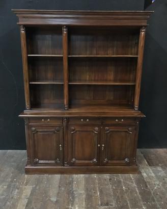 Libreria in legno massello