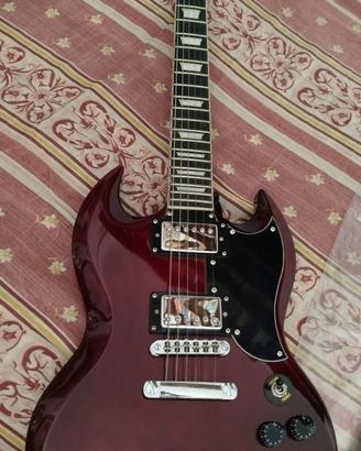 chitarra elettrica eko sg dv10