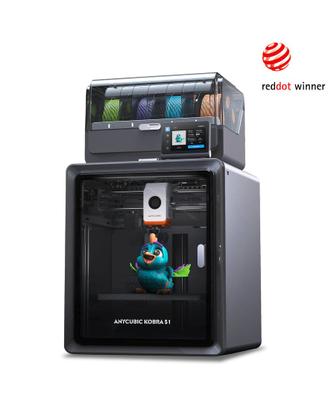 Stampante 3D Anycibic kobra S1 con AMS