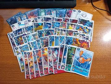 Lotto 66 diverse carte Digimon BT23 Hackers' Slumb