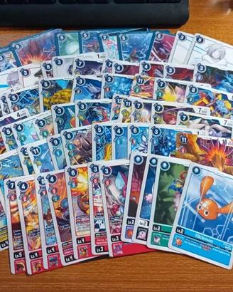 Lotto 66 diverse carte Digimon BT23 Hackers' Slumb