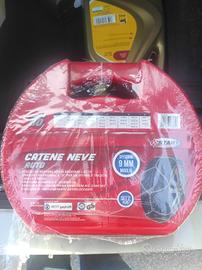 Catene neve cerchio13/14/15/ 16/17nuove mai  9 mm 