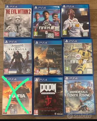 Lotto giochi ps4