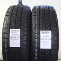 2 PNEUMATICI USATI 205 65 R16C GOODYEAR CE-0118