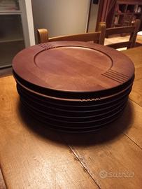 Piatti in legno