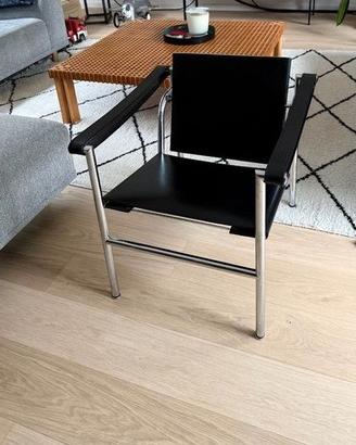 MDF ITALIA Milano LC 1 in cuoio nero