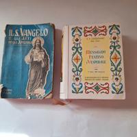 2 volumetti sacri vintage  collezione, ved.descri.