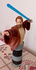 Statuetta Star Wars Obi-Wan Kenobi con spada