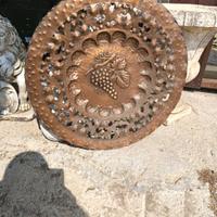 piatto in rame decorativo