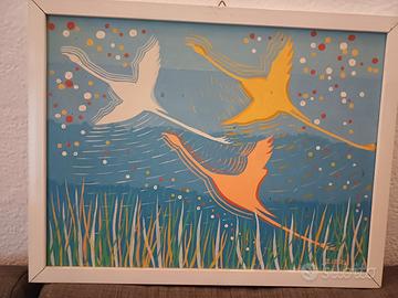 quadro artista sardo  zizzu pirisi