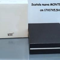 SCATOLA MONTBLANC 17x17x5,5 NUOVA (adatta x cinta)