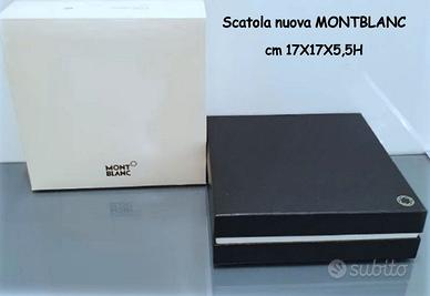 SCATOLA MONTBLANC 17x17x5,5 NUOVA (adatta x cinta)