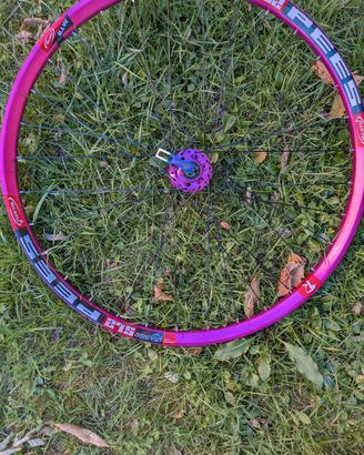 cerchi bici rosa