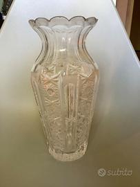 Vaso in cristallo vintage
