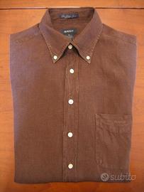 Camicia GANT Lino Uomo Taglia XL