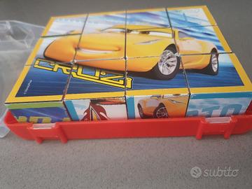  Valigetta 12 Cubi Cars Clementoni