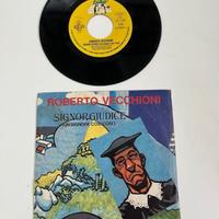 45 giri in vinile vintage Roberto Vecchioni