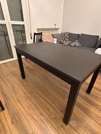Tavolo allungabile ikea con 4 sedie