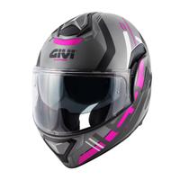 CASCO MODULARE REVERSIBILE MOTO GIVI X30 ROSA
