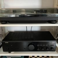 Amplificatore integrato DENON PMA 495R + Technics
