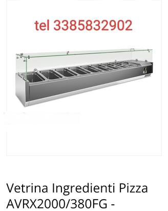 vetrina continenti x pizza 