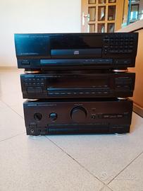 IMPIANTO STEREO HI-FI KENWOOD -CD PLAYER - TUNER 