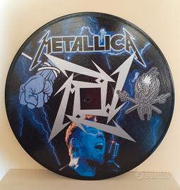 Vinile 33 giri da parete omaggio ai Metallica - Musica e Film In vendita a  Torino