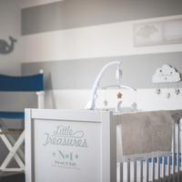 Lettino in legno laccato bianco Maison Du Monde
Ri