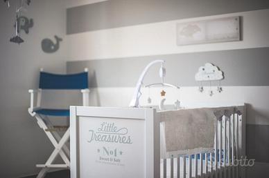 Lettino in legno laccato bianco Maison Du Monde
Ri