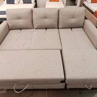 Divano Tahiti con carrello e penisola box