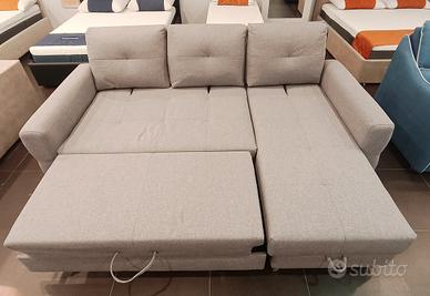 Divano Tahiti con carrello e penisola box