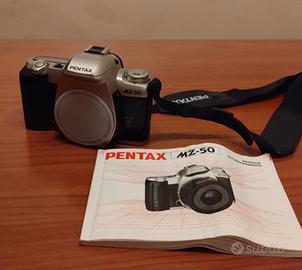 Pentax MZ-50 reflex slr 35mm a rullino