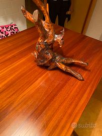 Scultura d'Arredo Design  - Legno Massiccio