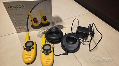 OREGON SCIENTIFIC Walkie Talkie Ricetrasmittente