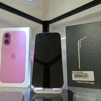 Iphon 16 e Samsung S25 Edge