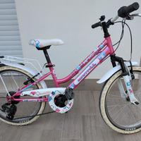 bicicletta da bambina 20 pollici