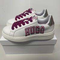 Scarpe sneakers in pelle Hugo Boss Bambina NUOVE
