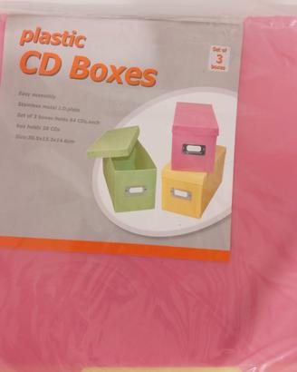 3 box contenitori in plastica
