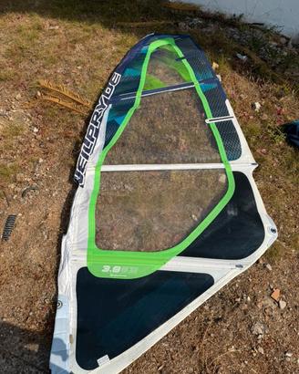 Neilpryde wizard 3.8 vela windsurf