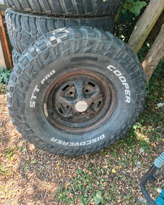 gomme e cerchi defender