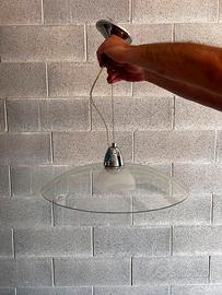 Lampadario in vetro