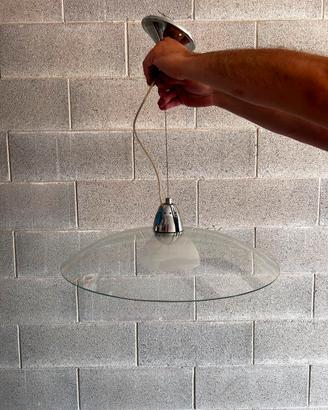 Lampadario in vetro