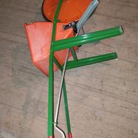 carriola spandiconcime agricola manuale