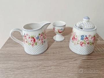 Greengate / latteria / zuccheriera/ Porta uova