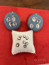 Lotto Cammei Vintage Incisi a Mano - Profilo Donna