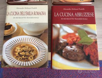 Tre Libri della collana  La Cucina Regionale..