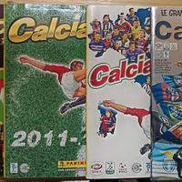lotto album calciatori panini alcuni completi